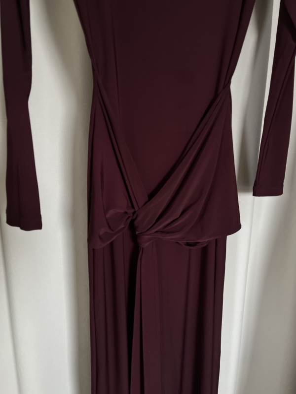 Sukienka burgundowa Forever New (S) - obrazek 4