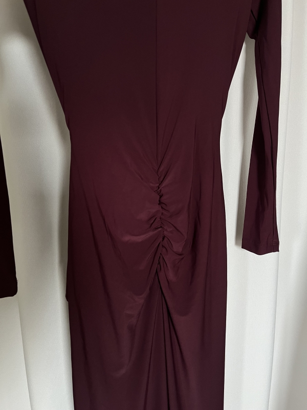 Sukienka burgundowa Forever New (S) - obrazek 5